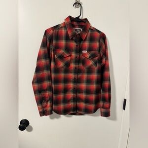 DIXXON - Women's GWAR Scumdogs Flannel - size small, gently used, like new